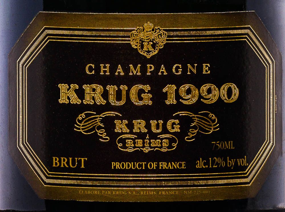 1990 Krug Champagne Vintage Brut - CellarTracker