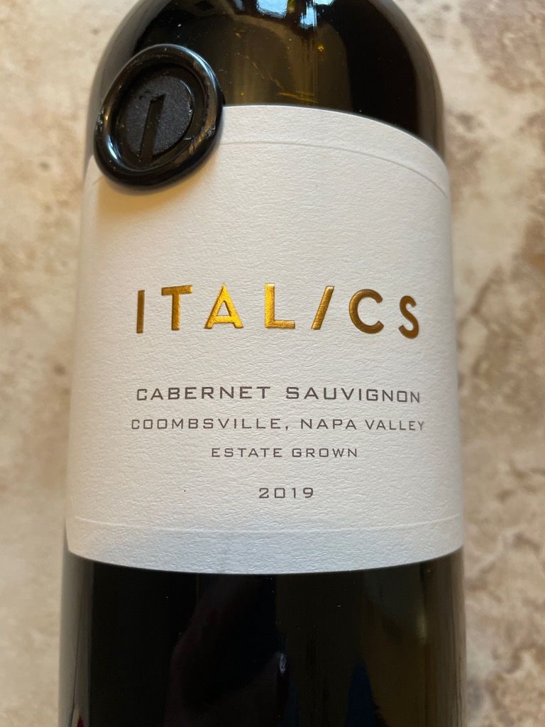 2019 Italics Winegrowers Cabernet Sauvignon Estate - CellarTracker