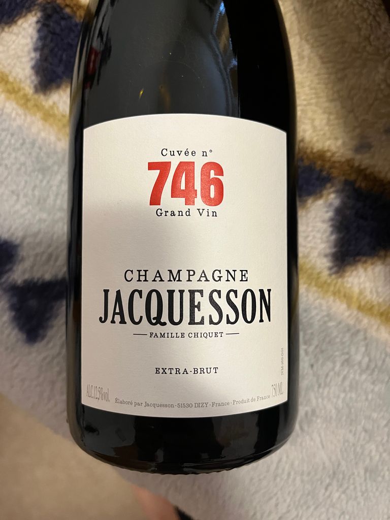 シャンパン JACQUESSON 746 N.V. Jacquesson & Fils Champagne Cuvée No. 746 Extra Brut