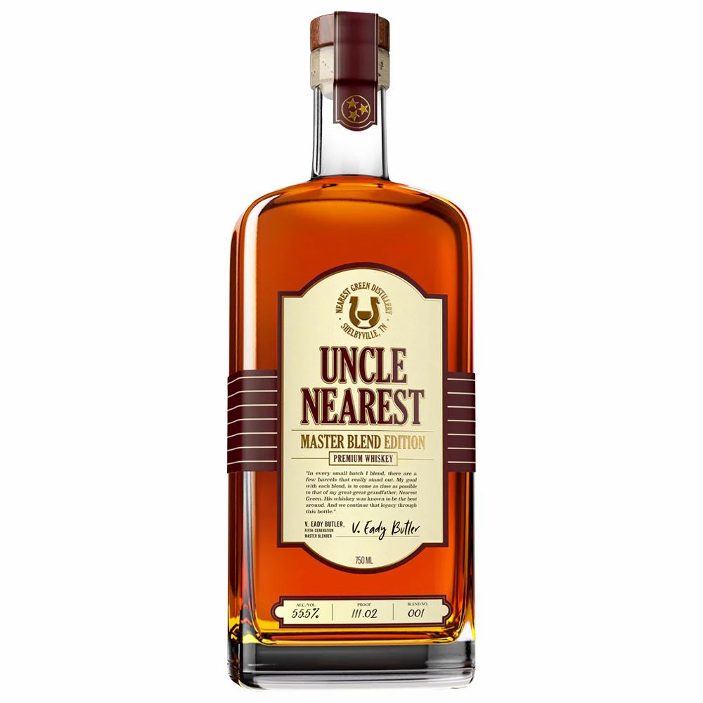 Uncle Nearest Label NV Uncle Nearest Master Blend Edition Premium Whiskey No.056 Cask ...