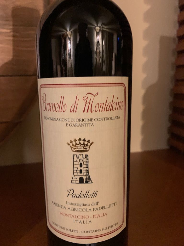 2012 Padelletti Brunello di Montalcino, Italy, Tuscany, Montalcino ...