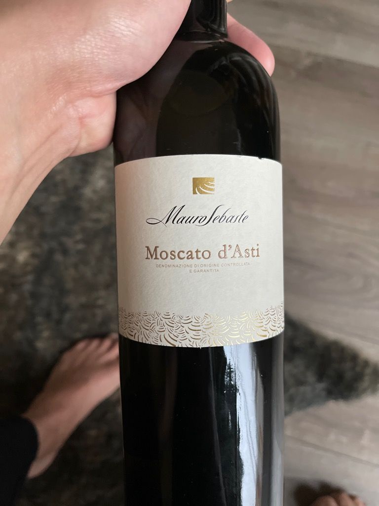 2017 Mauro Sebaste Moscato d'Asti, Italy, Piedmont, Asti, Moscato d