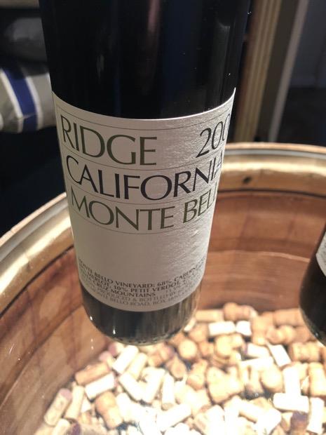 2007 Ridge Monte Bello - CellarTracker