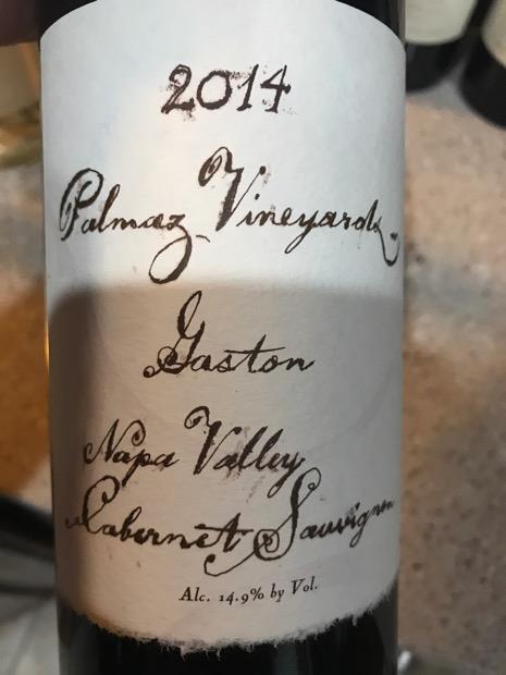 2017 Palmaz Vineyards Cabernet Sauvignon Gaston - CellarTracker
