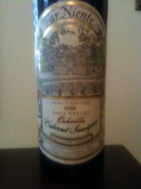 2008 Far Niente Cabernet Sauvignon Estate, USA, California, Napa Valley ...