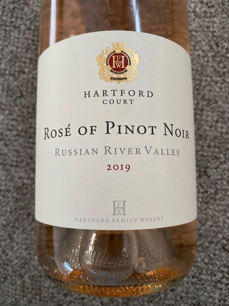 2019 Hartford / Hartford Court Pinot Noir Rosé USA California Sonoma