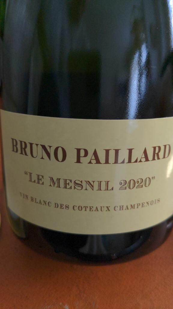 2020 Bruno Paillard Coteaux Champenois Le Mesnil - CellarTracker