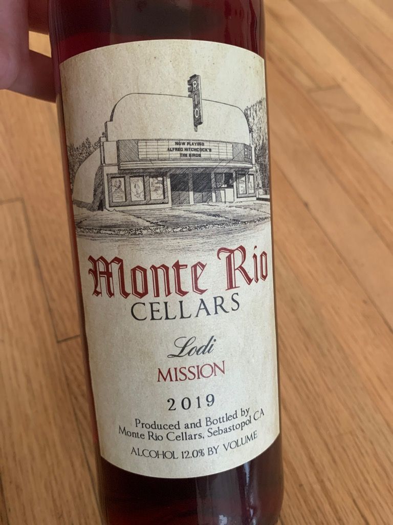 2019 Monte Rio Cellars Mission, USA, California, Central Valley, Lodi ...