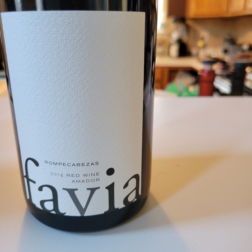 2014 Favia Rompecabezas, USA, California, Sierra Foothills, Amador