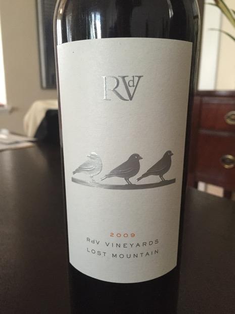 2009 RdV Vineyards Lost Mountain, USA, Virginia, Northern Virginia ...