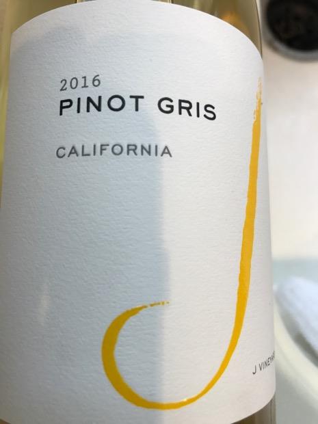 2016 J Vineyards & Winery Pinot Gris California, USA, California ...