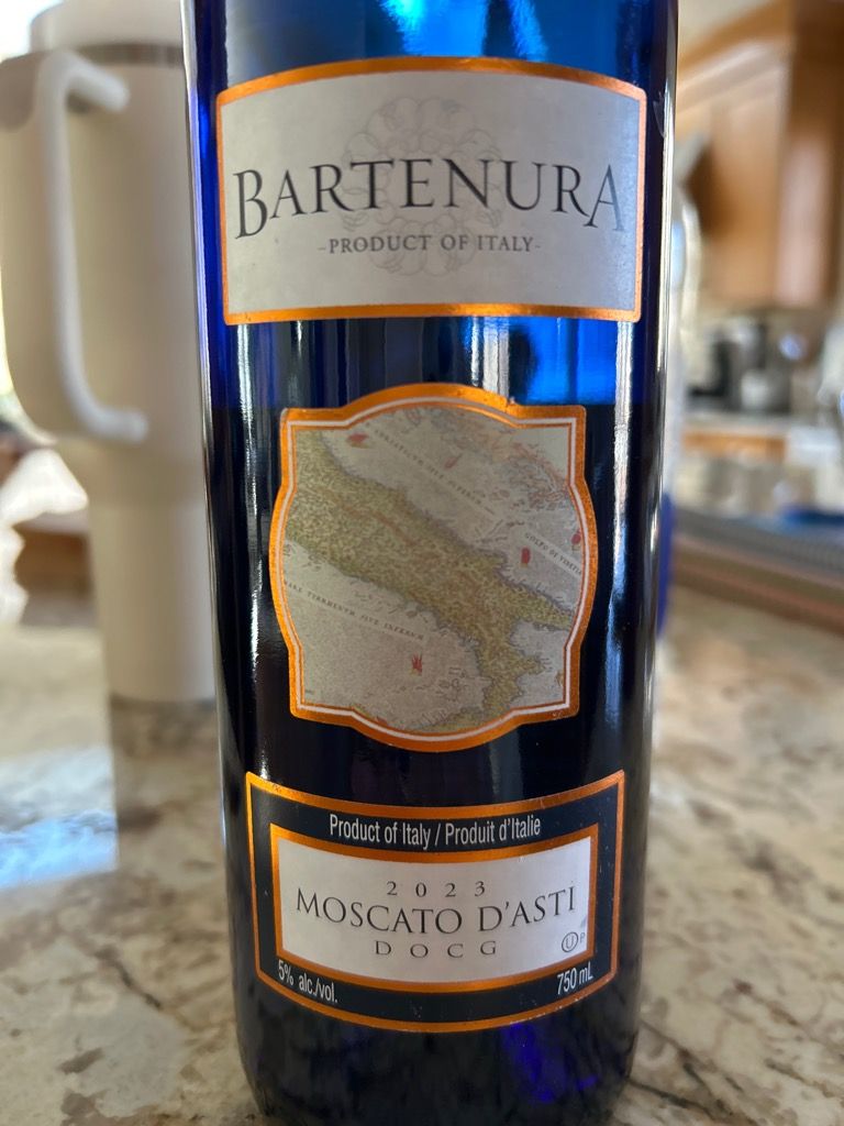 2023 Bartenura Moscato d'Asti, Italy, Piedmont, Asti, Moscato d'Asti