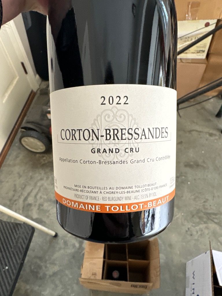 ワイン Tollot Beaut &amp; Fils Corton-Bressandes Tollot Beaut Corton Grand Cru Les Bressandes 2022 750ml