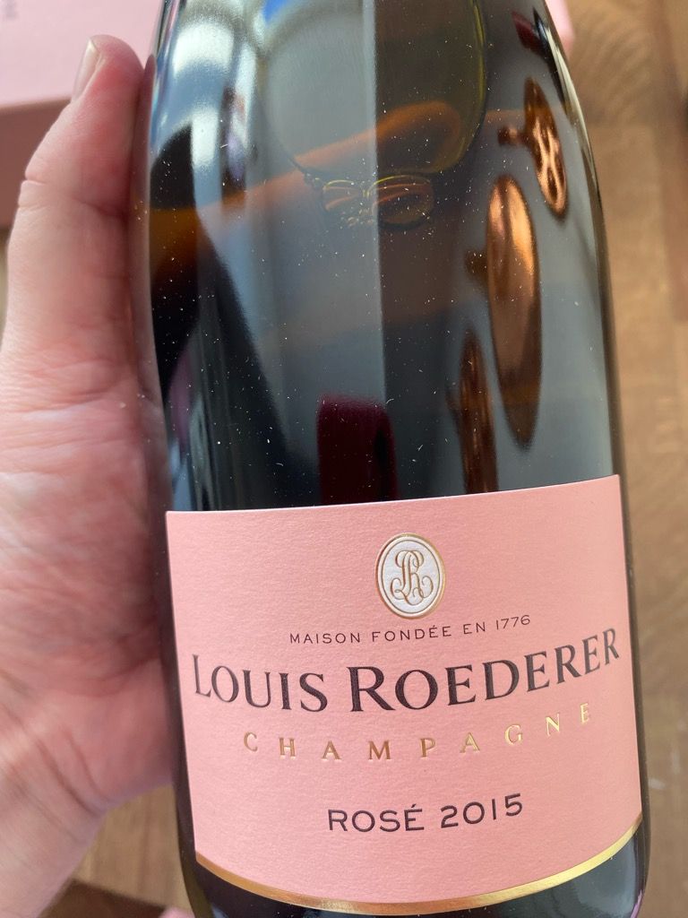 2015 Louis Roederer Champagne Vintage Brut Rosé, France, Champagne 