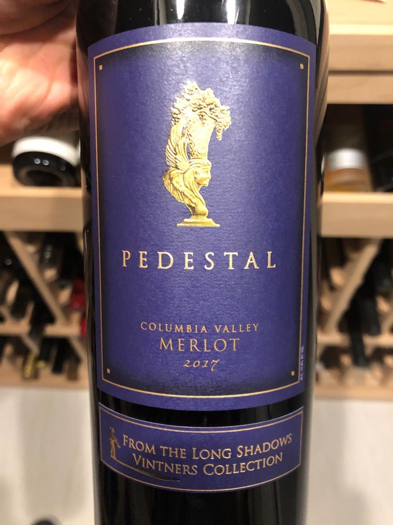2017 Long Shadows Wineries Merlot Pedestal, USA, Washington, Columbia