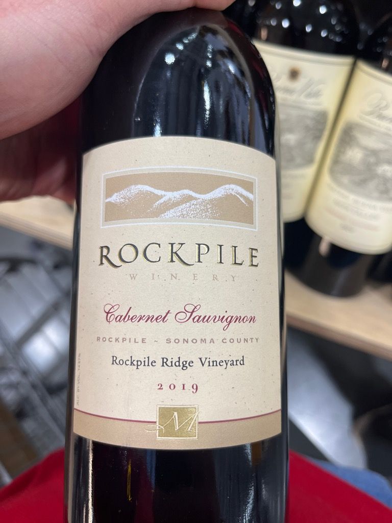 2019 Paradise Ridge Cabernet Sauvignon Reserve Rockpile