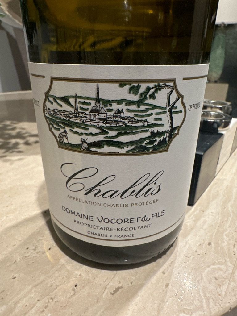Vocoret 2023 Domaine Vocoret et Fils Chablis, France, Burgundy, Chablis ...