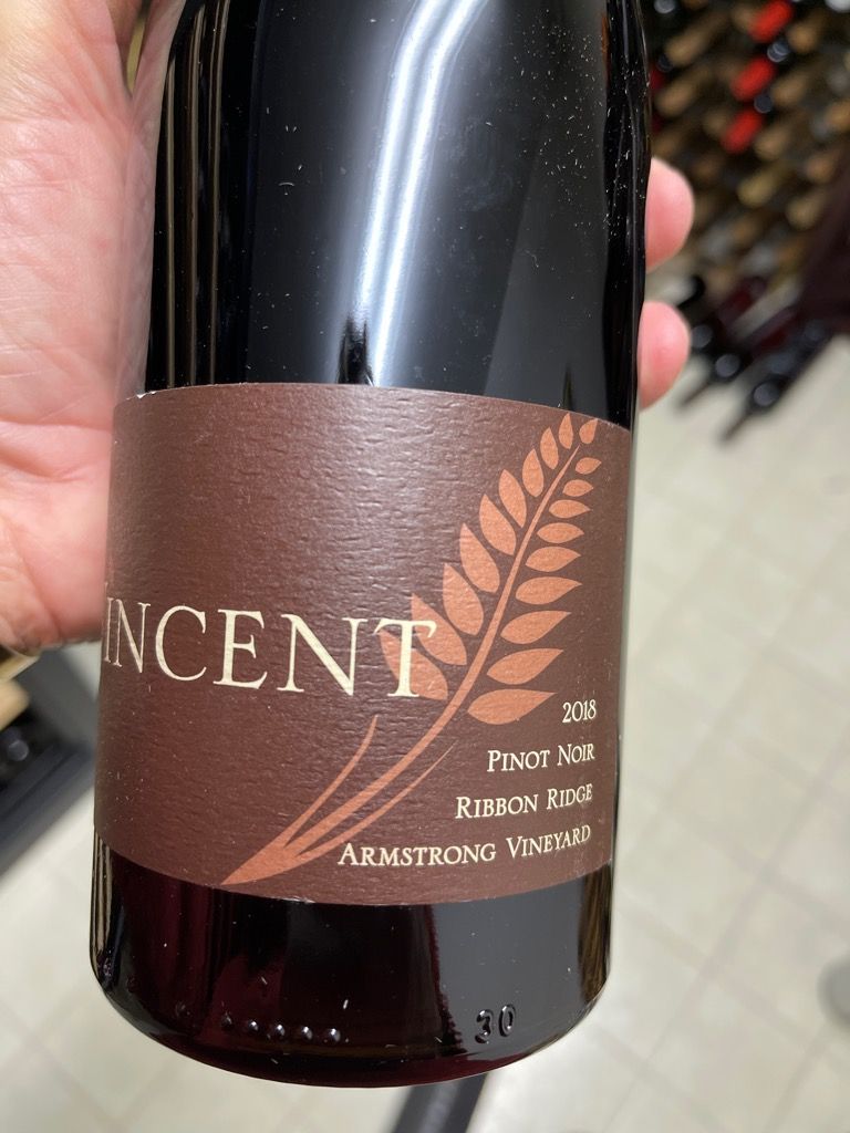 2018 Vincent Pinot Noir Armstrong Vineyard, USA, Oregon, Willamette