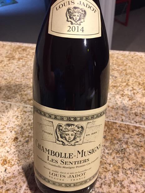 2014 Louis Jadot Chambolle-Musigny 1er Cru Les Sentiers 