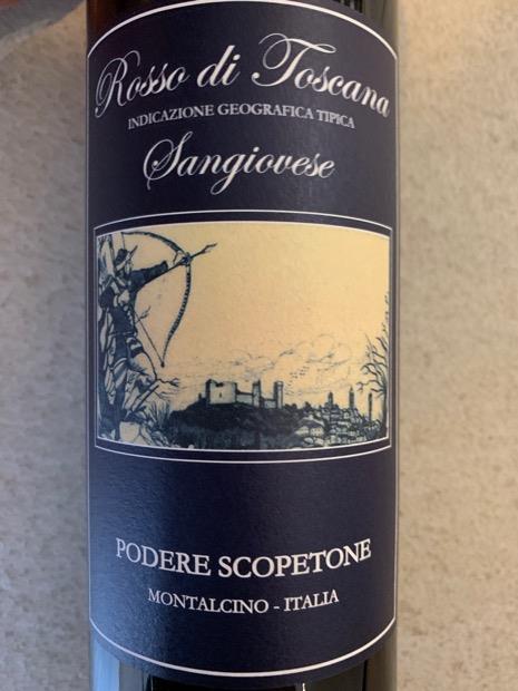 BRUNELLO DI MONTALCINO DOCG PODERE SCOPETONE