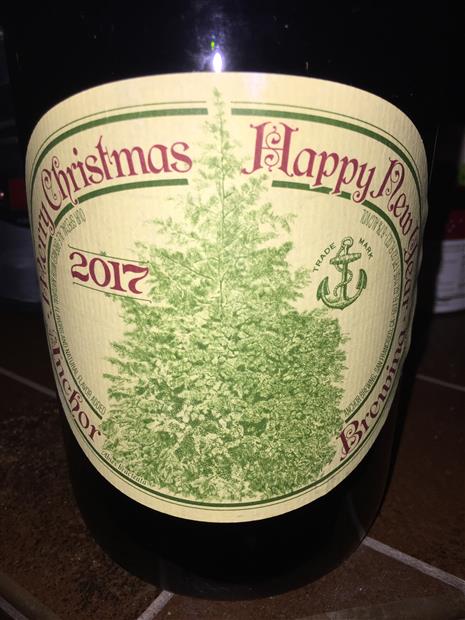 Anchor brewing co. our Special ale: merry christmas&Happy New year (winter yearly Special release) 12floz (072783000096)