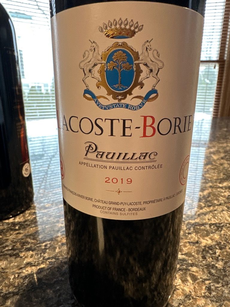 2020 Château Grand-Puy-Lacoste Lacoste Borie - CellarTracker