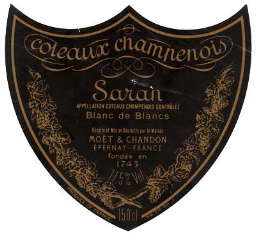 NV Moët & Chandon Coteaux Champenois Saran (Nature) Blanc de Blancs ...