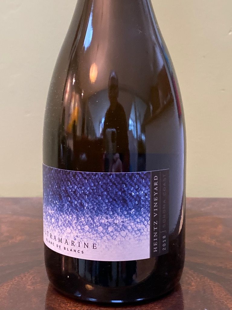 2018 Ultramarine Blanc de Blancs Heintz Vineyard Sonoma Coast -  CellarTracker