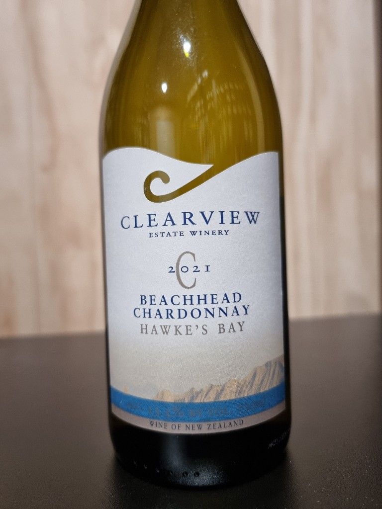 2021 Clearview Estate Chardonnay Beachhead, New Zealand, North Island