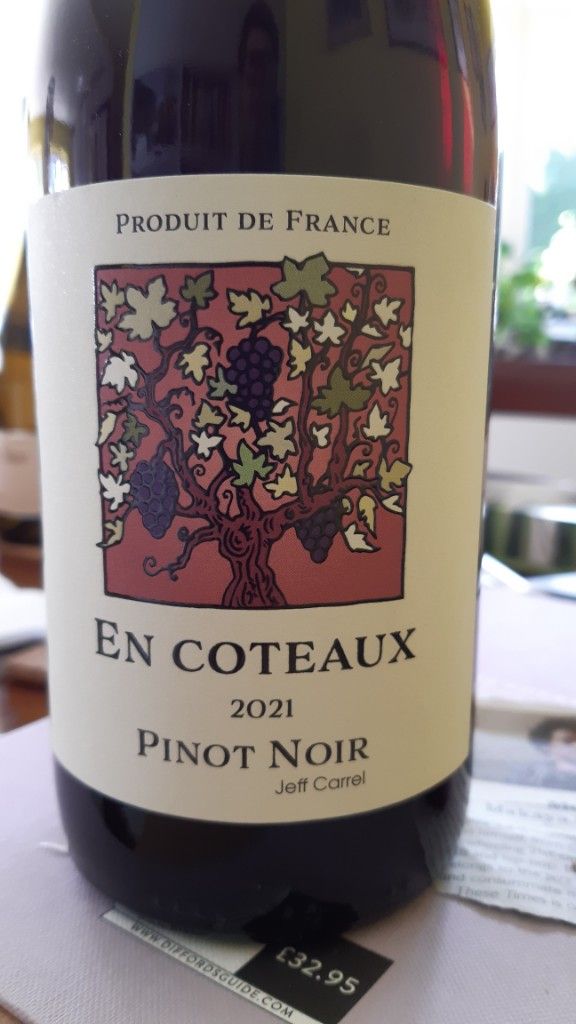 2021 Jeff Carrel Pinot Noir Vin de Pays d'Oc En Coteaux