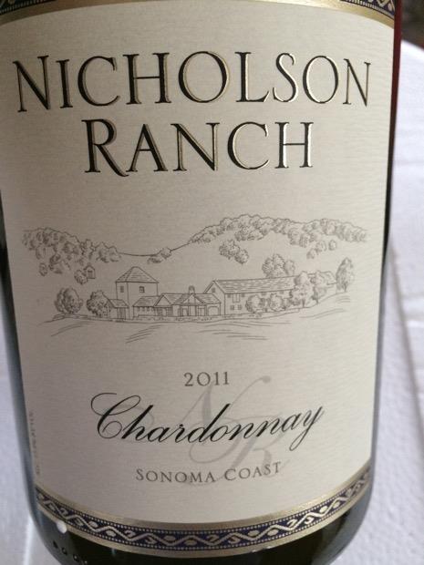 Nicholson Ranch Wine 2010 Nicholson Ranch Chardonnay, USA, California, Sonoma County, Sonoma ...