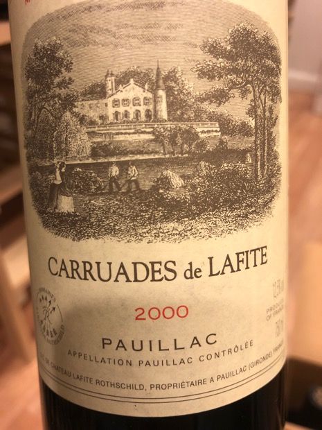 （LES FORTS, CARRUADES, 2001） 2001 Château Lafite Rothschild Carruades de Lafite - CellarTracker