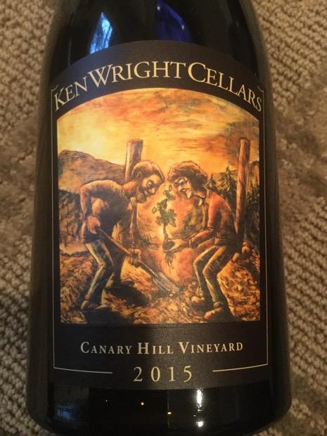 Ken wright 2024 pinot noir 2015