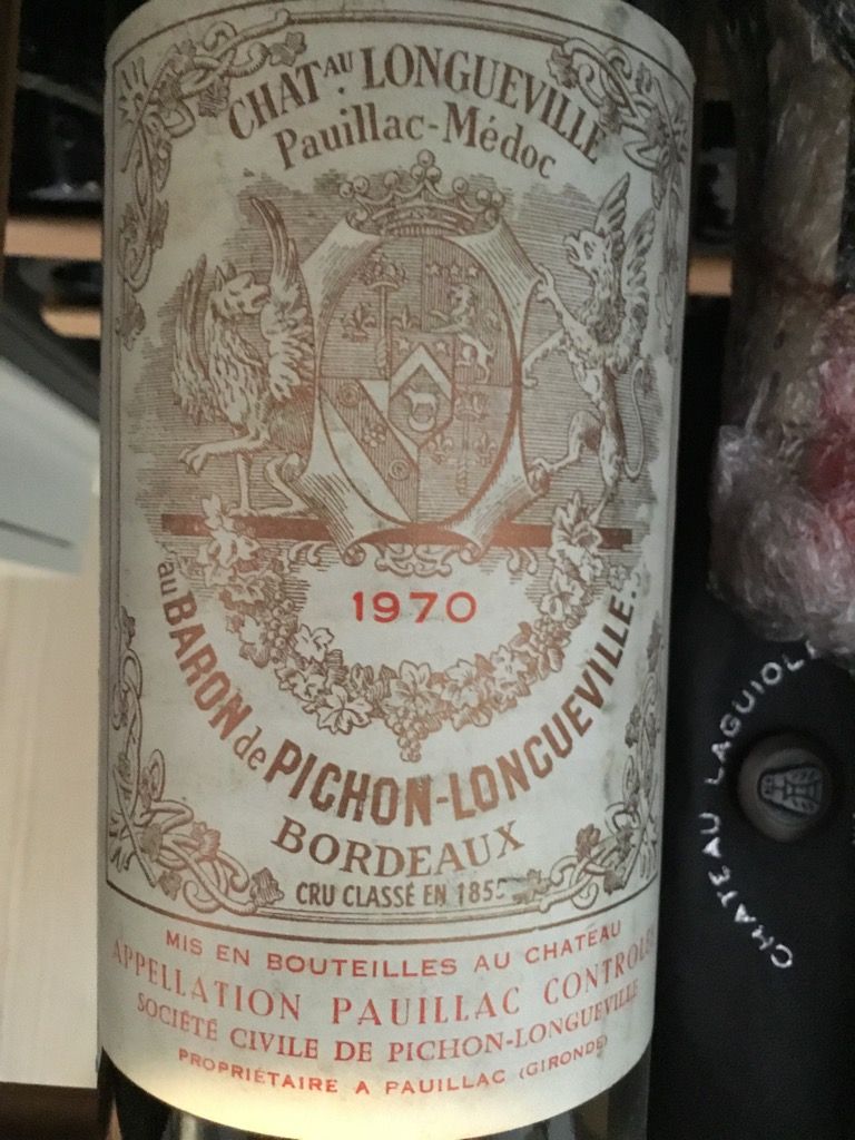 1970 Château Pichon-Longueville Baron - CellarTracker