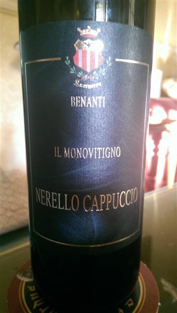 2004 Benanti Nerello Cappuccio Sicilia Il Monovitigno, Italy, Sicily ...