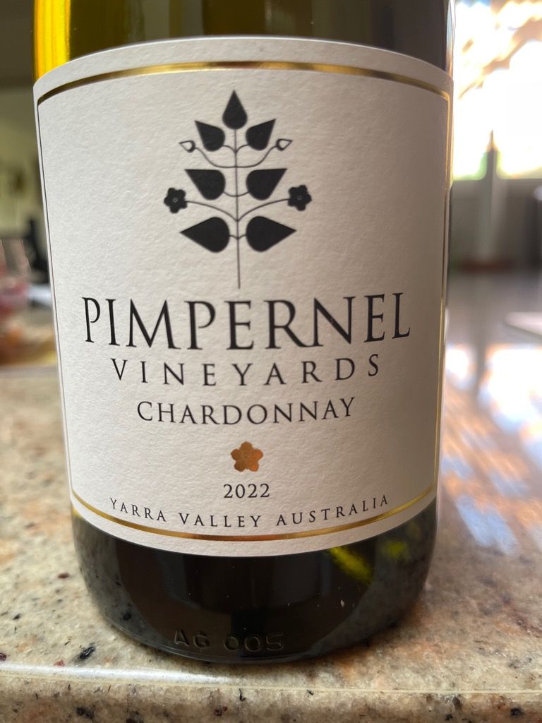2023 Pimpernel Vineyards Chardonnay, Australia, Victoria, Port Phillip ...