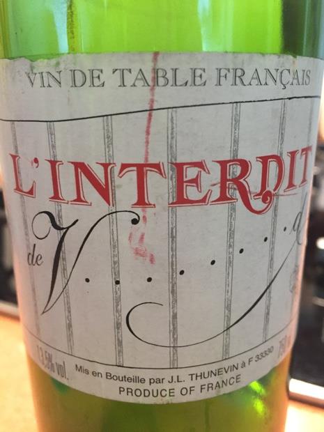 2000 Château Valandraud L'Interdit de Valandraud - CellarTracker