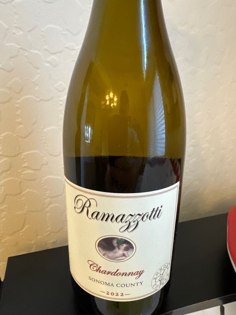2022 Ramazzotti Wines Chardonnay, USA, California, Sonoma County, Dry