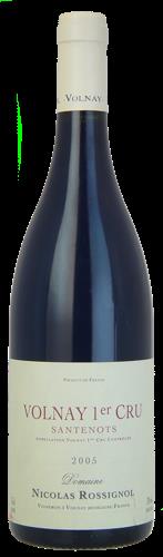 2019 Nicolas Rossignol Volnay 1er Cru Santenots - CellarTracker