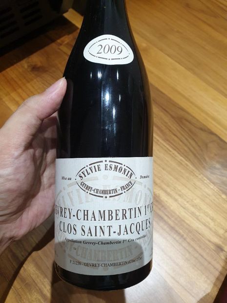 2009 Sylvie Esmonin (Michel et Fille) Gevrey-Chambertin 1er Cru