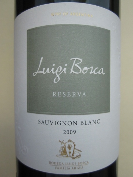 2009 Luigi Bosca Sauvignon Blanc Reserva - CellarTracker