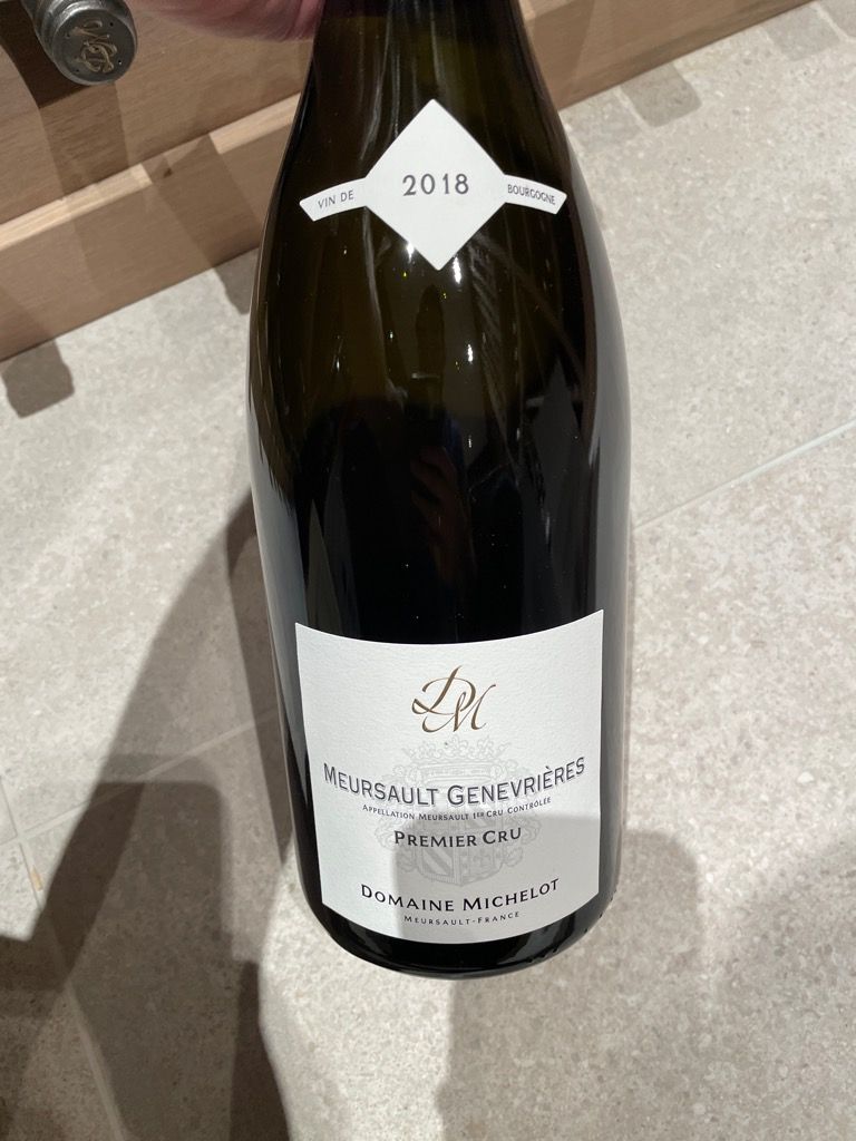 2011 Domaine Michelot Meursault 1er Cru Les Genevrières