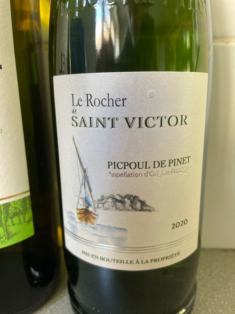 Cave - l\'Ormarine Saint 2020 de de Pinet Picpoul Le CellarTracker Victor Rocher de
