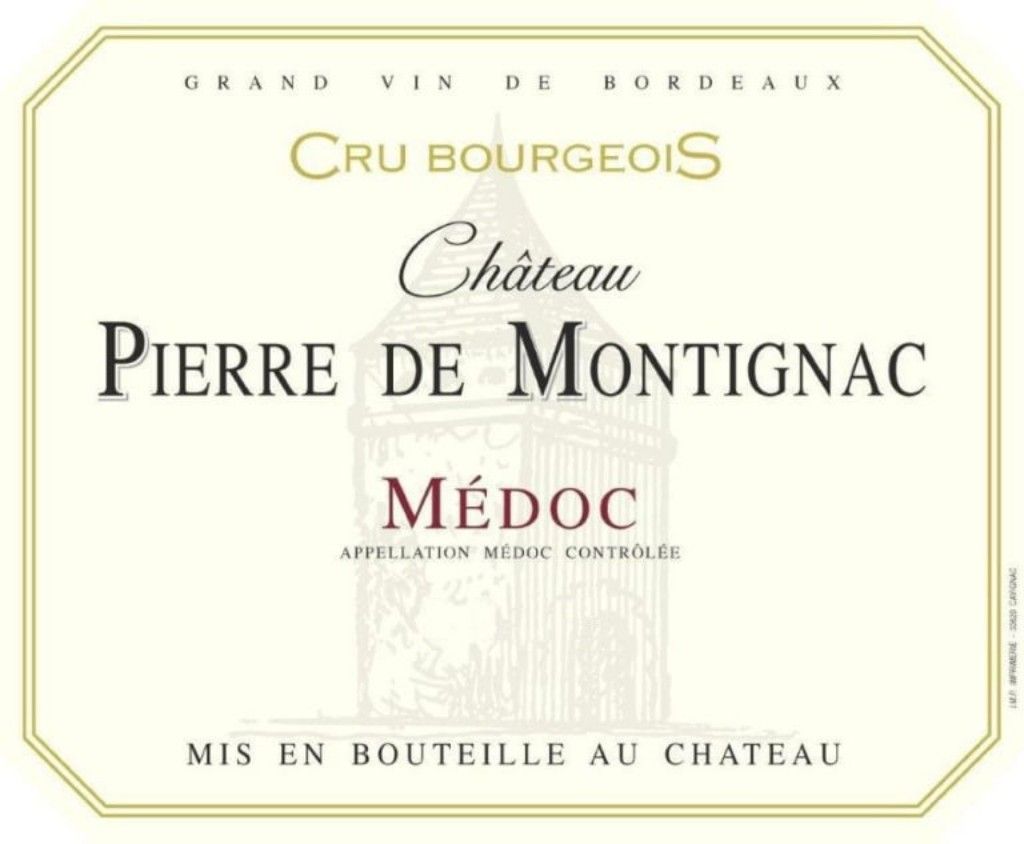 Château Pierre de Montignac - 2018 - Médoc Cru Bourgeois Supérieur 