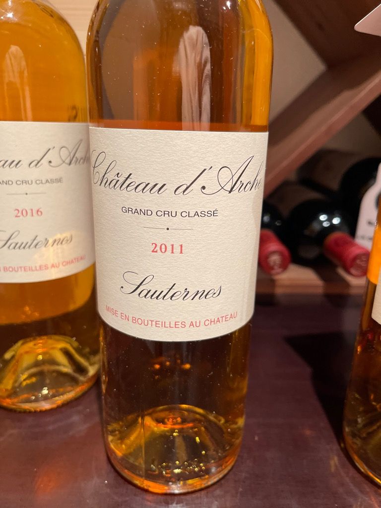 2011 Ch teau d Arche Sauternes CellarTracker