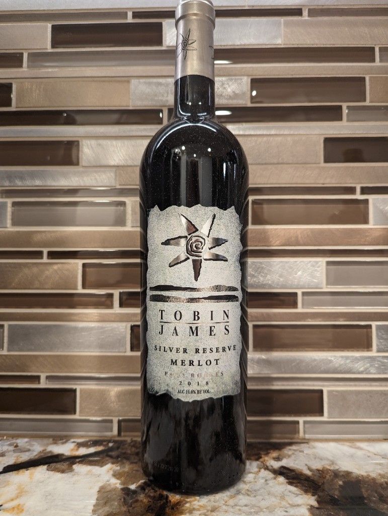 2018 Tobin James Merlot Silver Reserve, USA, California, Central Coast ...