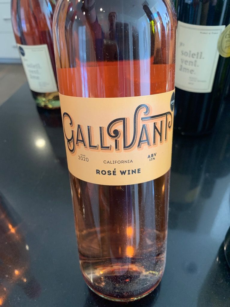 2020 Scout and Cellar Gallivant Rosé, USA, California, North Coast