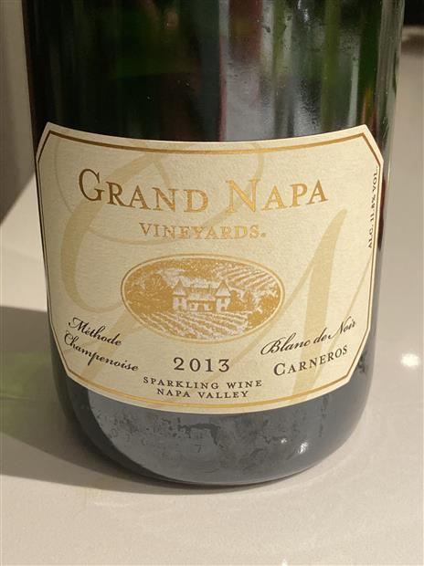 2016 Grand Napa Vineyards Blanc de Noir CellarTracker