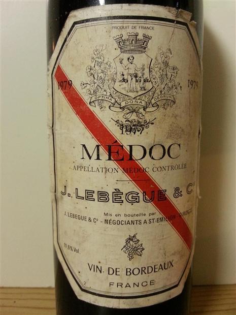 J. Lebegue & Cie Medoc, Bordeaux, France