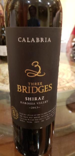 2013 Westend Estate Wines Shiraz Three Bridges Australia New South 